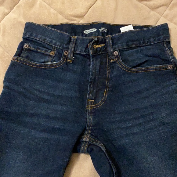 Old Navy SLIM 28x 30 dark jeans - Picture 2 of 7